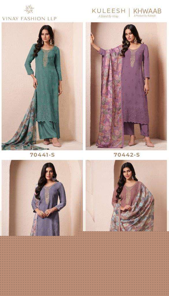 Kuleesh-Khwaab-Vinay Fshion-Asliwholesale-z-Catalogue
